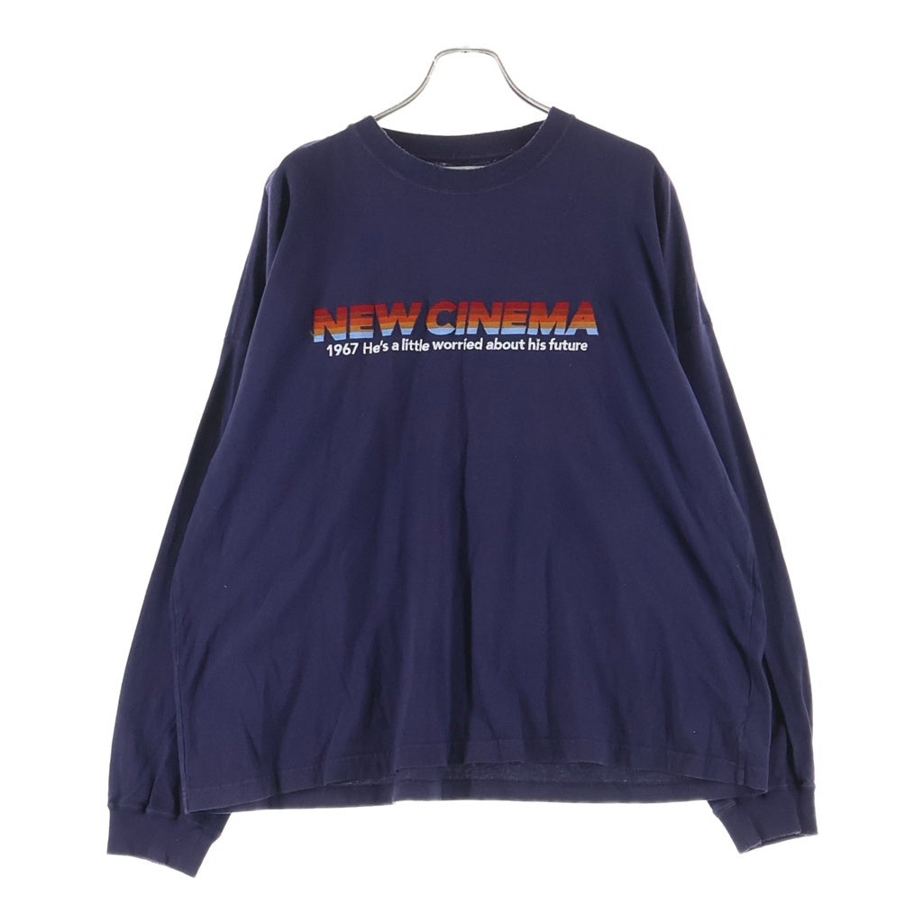 DAIRIKU(ダイリク) NEW CINEMA L/S Tee 長袖カットソー ロングスリーブ パープル 23SS C-8