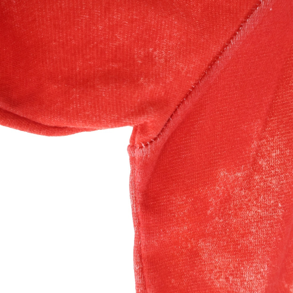 DIESEL(ディーゼル) 23SS S-GINY フロントロゴ 長袖スウェット レッド