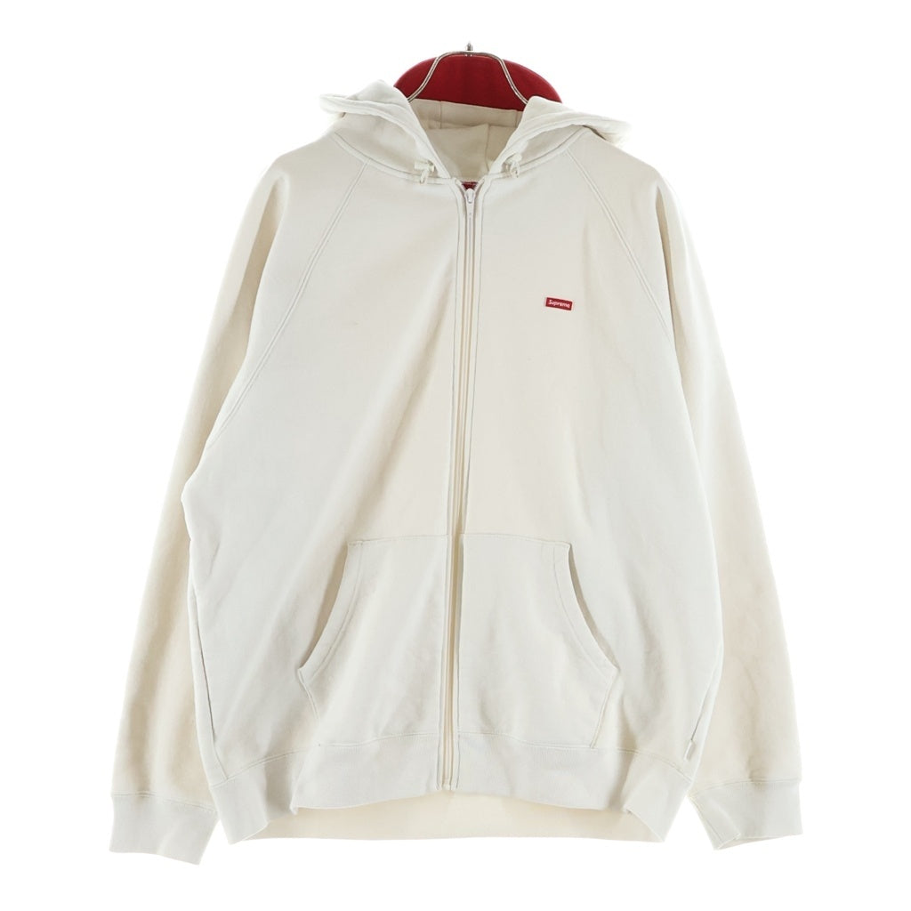 SUPREME(シュプリーム) 22AW Brim Zip Up Hooded Sweatshirt ブリム ジップアップ フーディー パーカー ホワイト