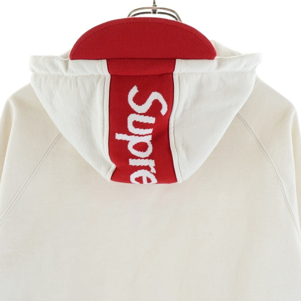 SUPREME(シュプリーム) 22AW Brim Zip Up Hooded Sweatshirt ブリム ジップアップ フーディー パーカー ホワイト