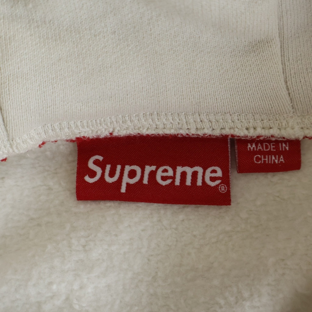 SUPREME(シュプリーム) 22AW Brim Zip Up Hooded Sweatshirt ブリム ジップアップ フーディー パーカー ホワイト