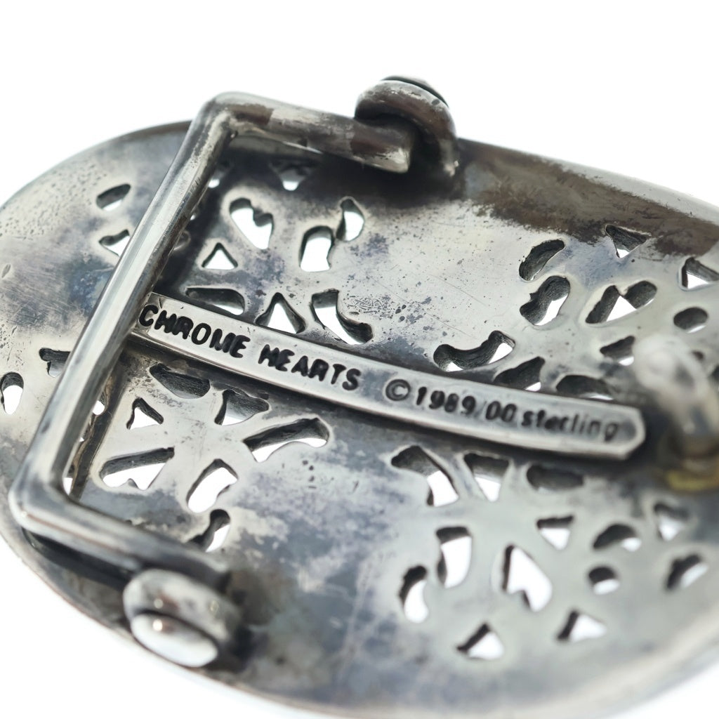 CHROME HEARTS(クロムハーツ) OVAL CROSS STRAP1.5クラシックオーバルクロスバックル シルバー BCA359