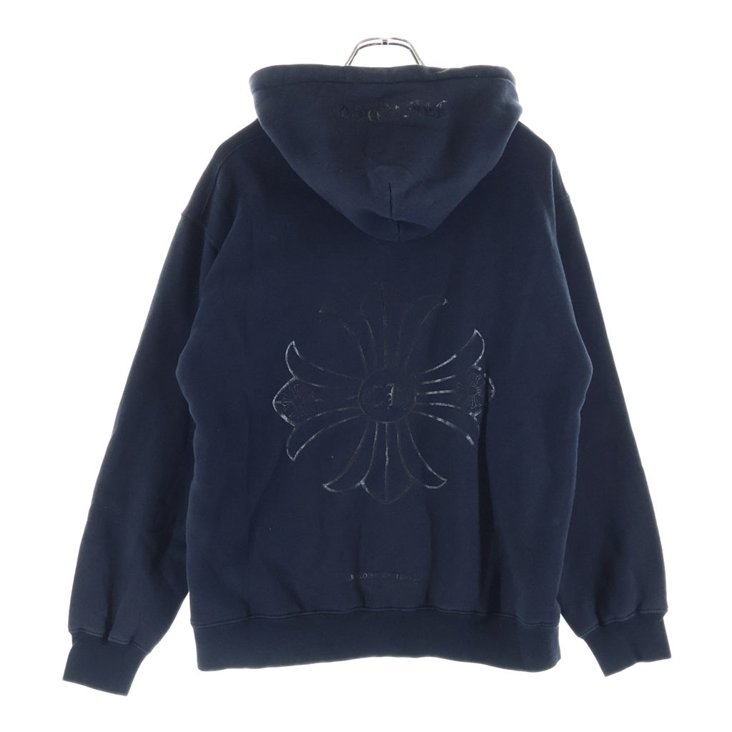 CHROME HEARTS(クロムハーツ) CH Scroll Label Hoodie バックCHプラス スクロールラベルパーカー 裏サーマル