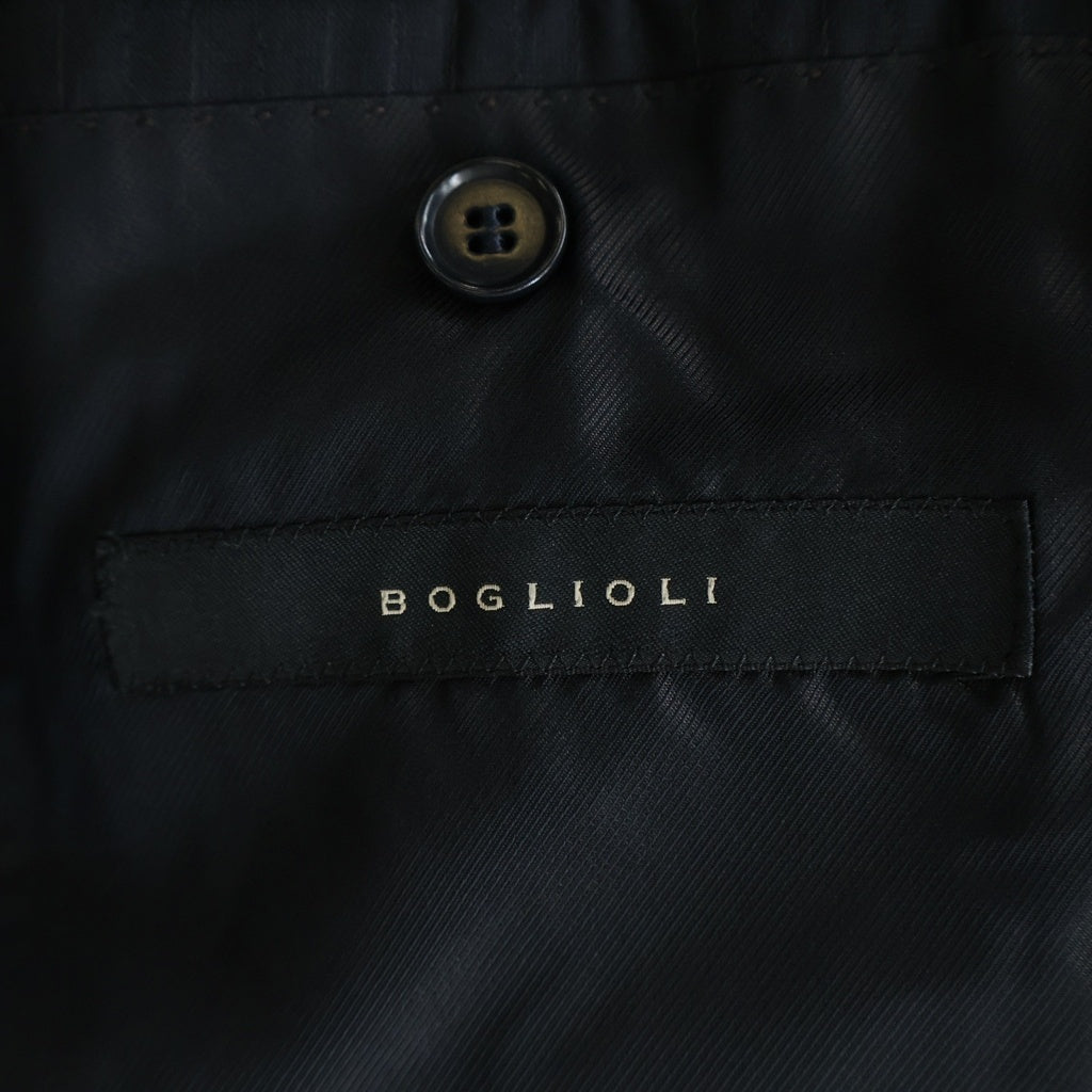 BOGLIOLI(ボリオリ) 2B セットアップ スーツ ストライプ 91292B ネイビー #46