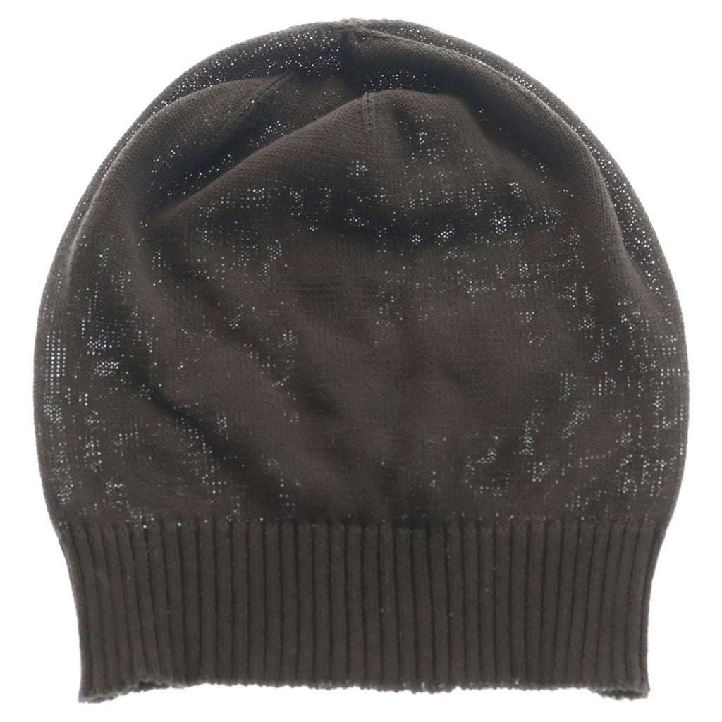 Rick Owens(リックオウエンス) 15SS リブ編み込み ニット ビーニー カーキ RP15S5695-C