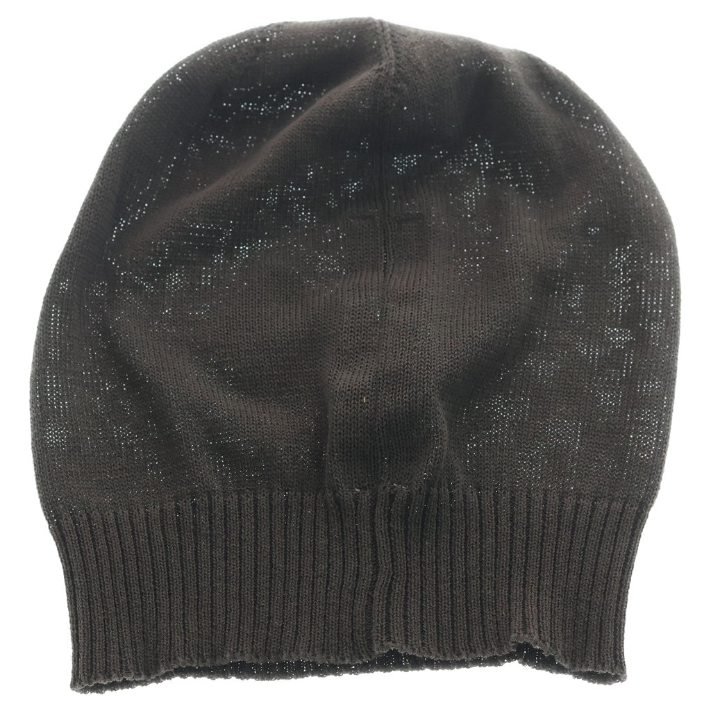 Rick Owens(リックオウエンス) 15SS リブ編み込み ニット ビーニー カーキ RP15S5695-C