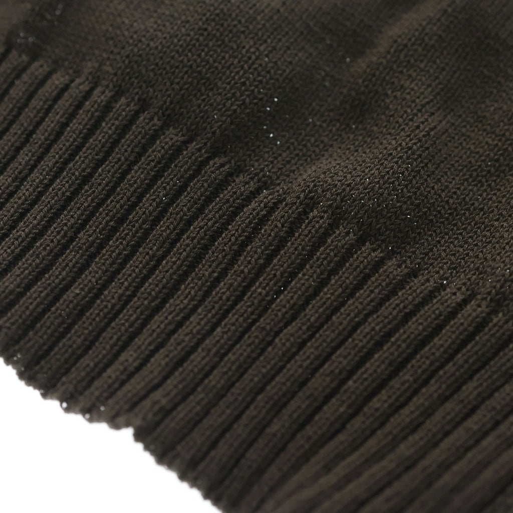 Rick Owens(リックオウエンス) 15SS リブ編み込み ニット ビーニー カーキ RP15S5695-C