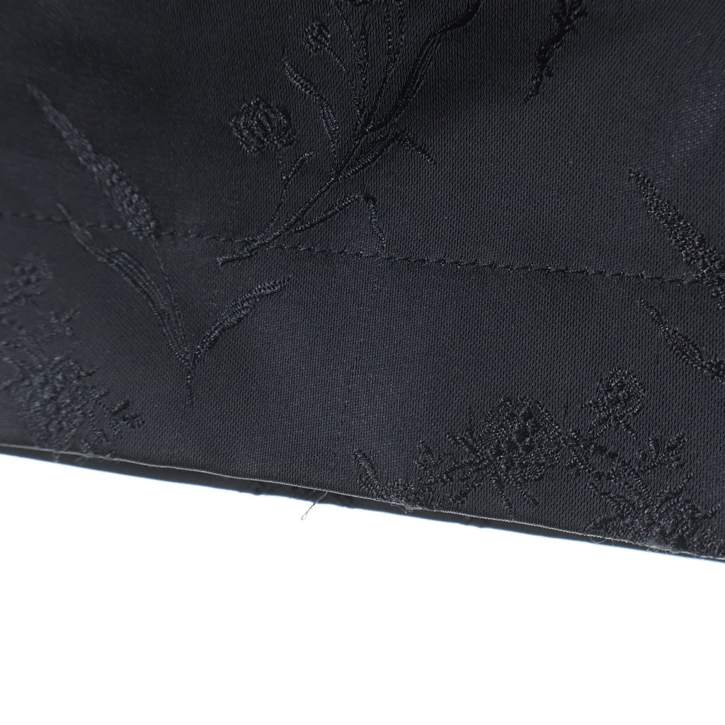 COMME des GARCONS(コムデギャルソン) 08AW レース切り替え ロングスカート ブラック レディース GB-S020