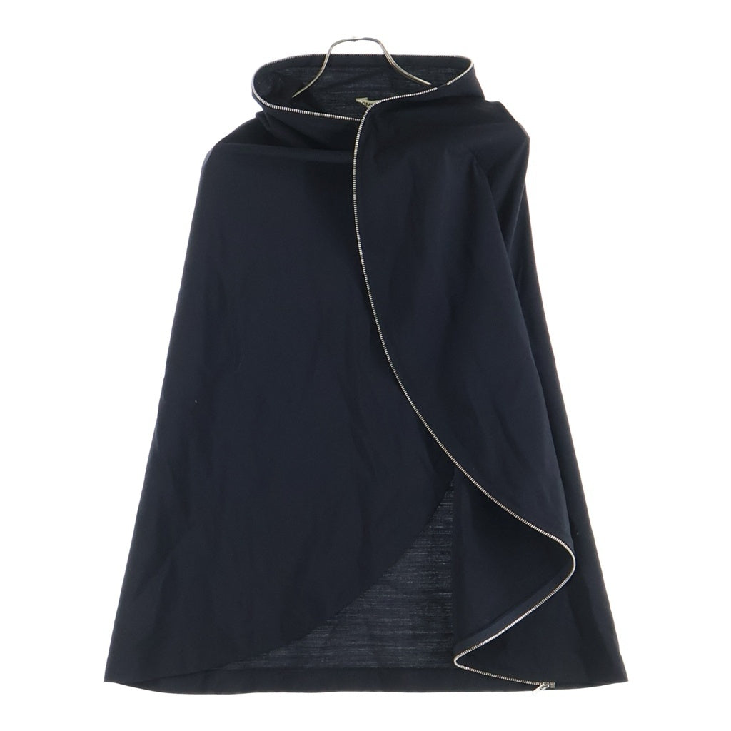 COMME des GARCONS(コムデギャルソン) 1992SS ウールギャバ ジップデザイン ドレス ブラック レディース GS-11001S