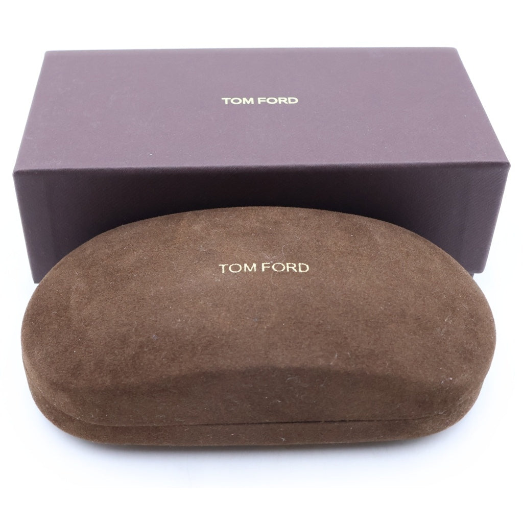 TOM FORD(トムフォード) アジアンフィット スクエアフレーム クリアレンズ サングラス メガネ ブラック TF5852-D-B