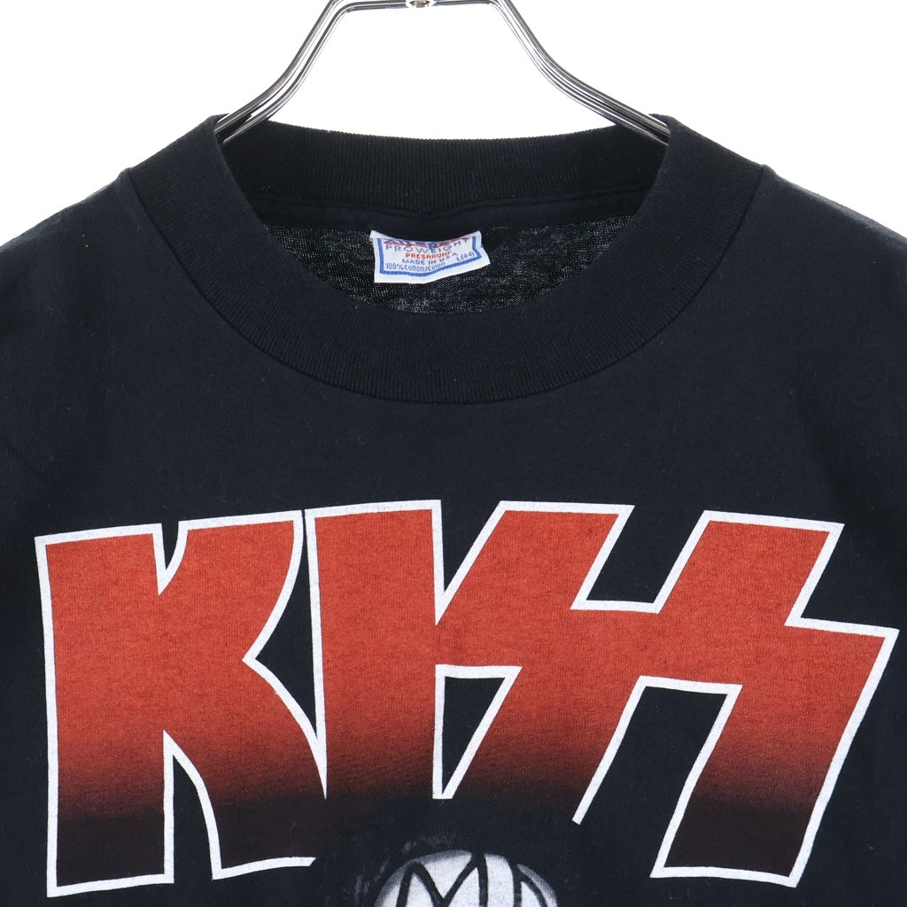 VINTAGE(ヴィンテージ) 90S KISS ALIVE/WORLDWIDE '96'97 キッス プリント 半袖シャツ クルーネック カットソー ブラック