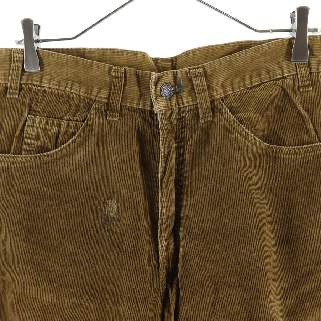 Levi's(リーバイス) 60s VINTAGE BIGE コーデュロイパンツ ボタン裏M ビッグE 白タブ 42Taron ブラウン