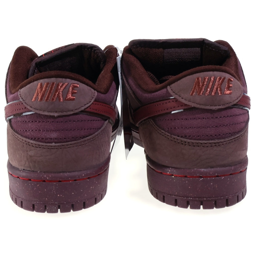NIKE SB(ナイキエスビー) DUNK LOW PRM CITY OF LOVE FN0619-600 ダンク プレミアム シティ オブ ラブ ローカットスニーカー バーガンディ US9/27cm