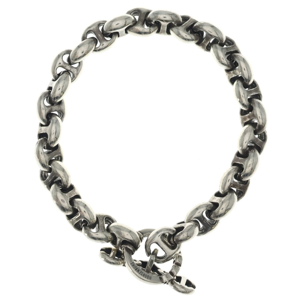 HOORSENBUHS(ホーセンブース) 10MM OPEN-LINK BRACELET ダイヤ入り ブレスレット シルバー HB061