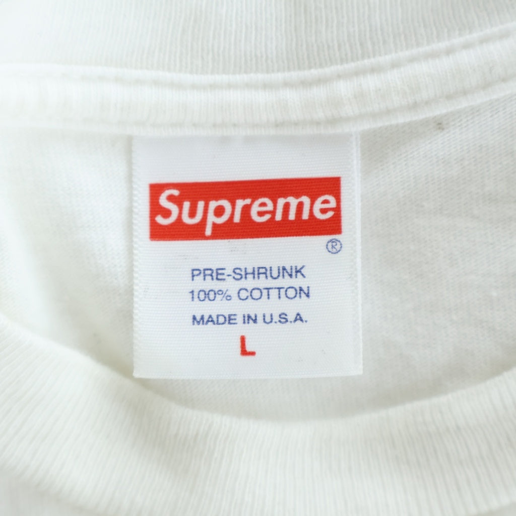 SUPREME(シュプリーム) 23SS West Hollywood Box Logo Tee ウエストハリウッド LA オープン記念 ボックスロゴ クルーネック 半袖Tシャツ カットソー ホワイト