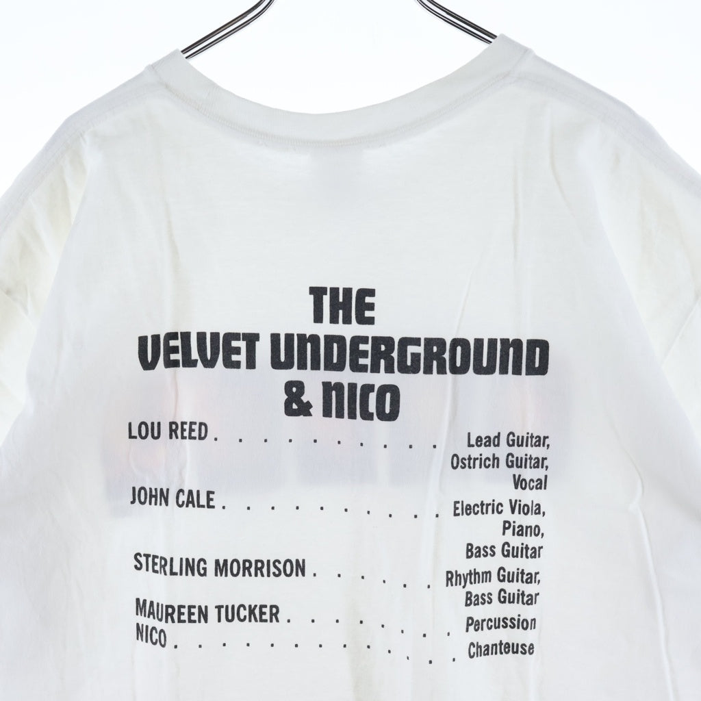 SUPREME(シュプリーム) 19AW The Velvet Underground & Nico Tee ザ ベルベット アンダーグラウンド 半袖Tシャツ カットソー ホワイト