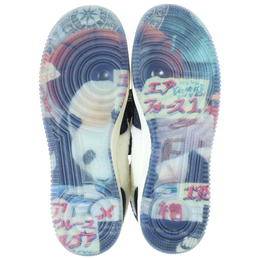 NIKE(ナイキ) AIR FORCE MID PANDA PREMIUM エア フォース 1 ミッド 07 プレミアム ココナッツミルク/ブラック-カシミア US9.5/27.5cm DO2123-113