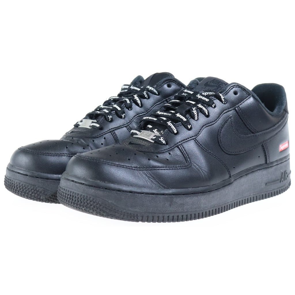 NIKE(ナイキ) ×SUPREME AIR FORCE1 シュプリーム エアフォース1 ローカットスニーカー ブラック US9.5/27.5cm CU9225-001
