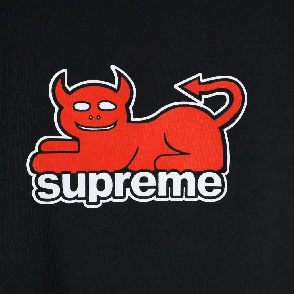 SUPREME(シュプリーム) 24SS Toy Machine Devil Cat Tee トイマシーン デビル キャット 半袖Tシャツ カットソー ブラック