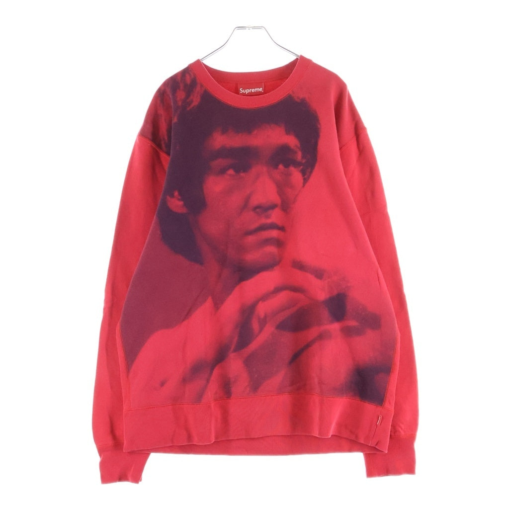 SUPREME(シュプリーム) 13AW Bruce Lee Crewneck ブルース・リー クルーネック スウェット レッド