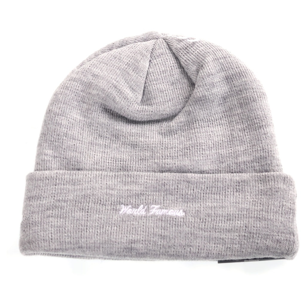 SUPREME(シュプリーム) 20AW New Era Cross Box logo Beanie Heather Grey ボックスロゴビーニー ニット帽 グレー