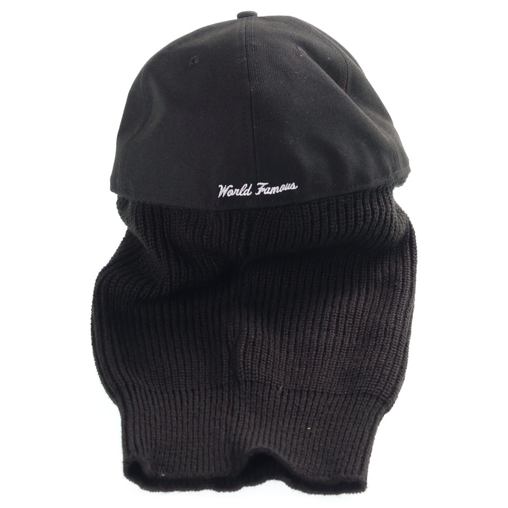 SUPREME(シュプリーム) New Era Box Logo Balaclava ニューエラ キャップ バラクラバ 帽子 ブラック