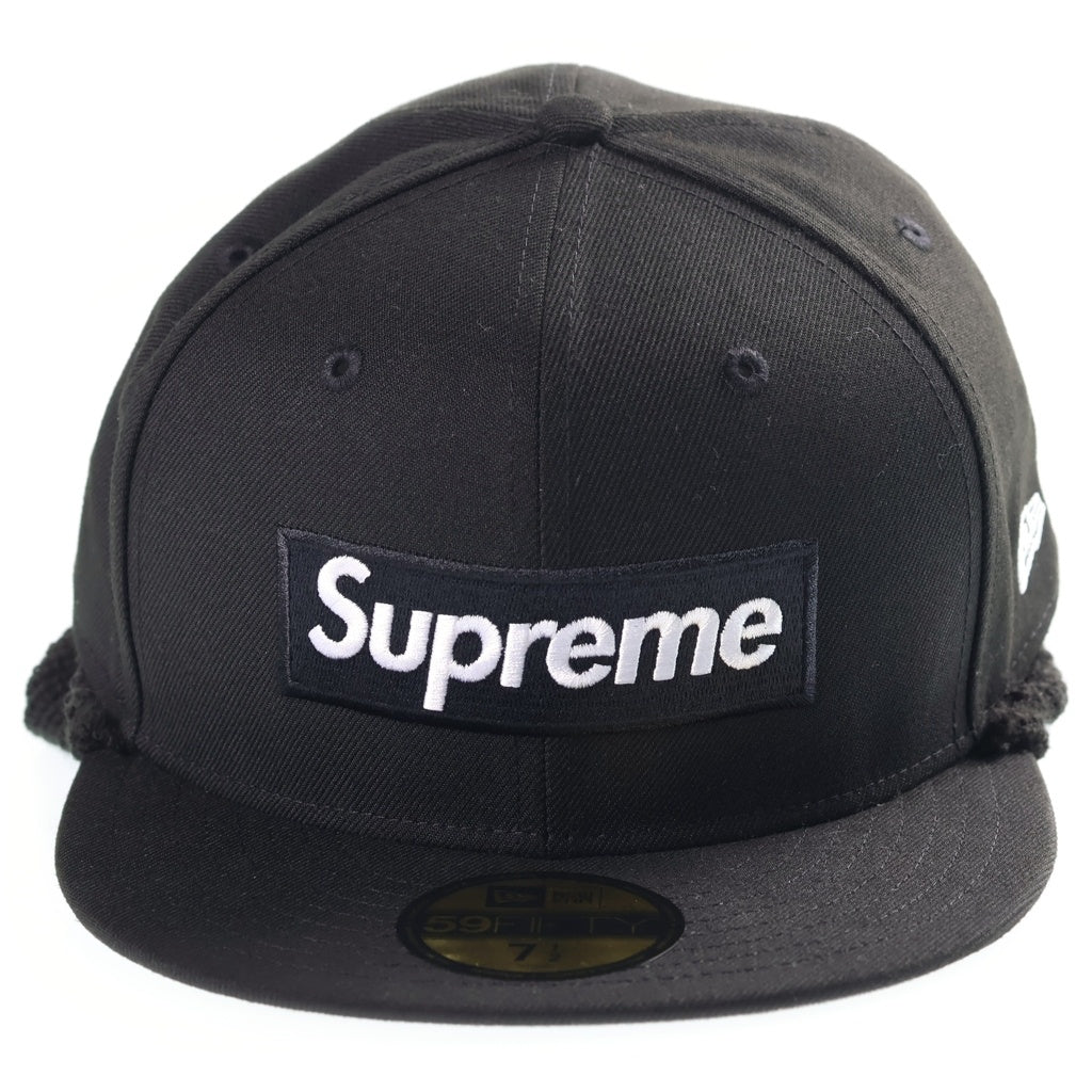 SUPREME(シュプリーム) New Era Box Logo Balaclava ニューエラ キャップ バラクラバ 帽子 ブラック