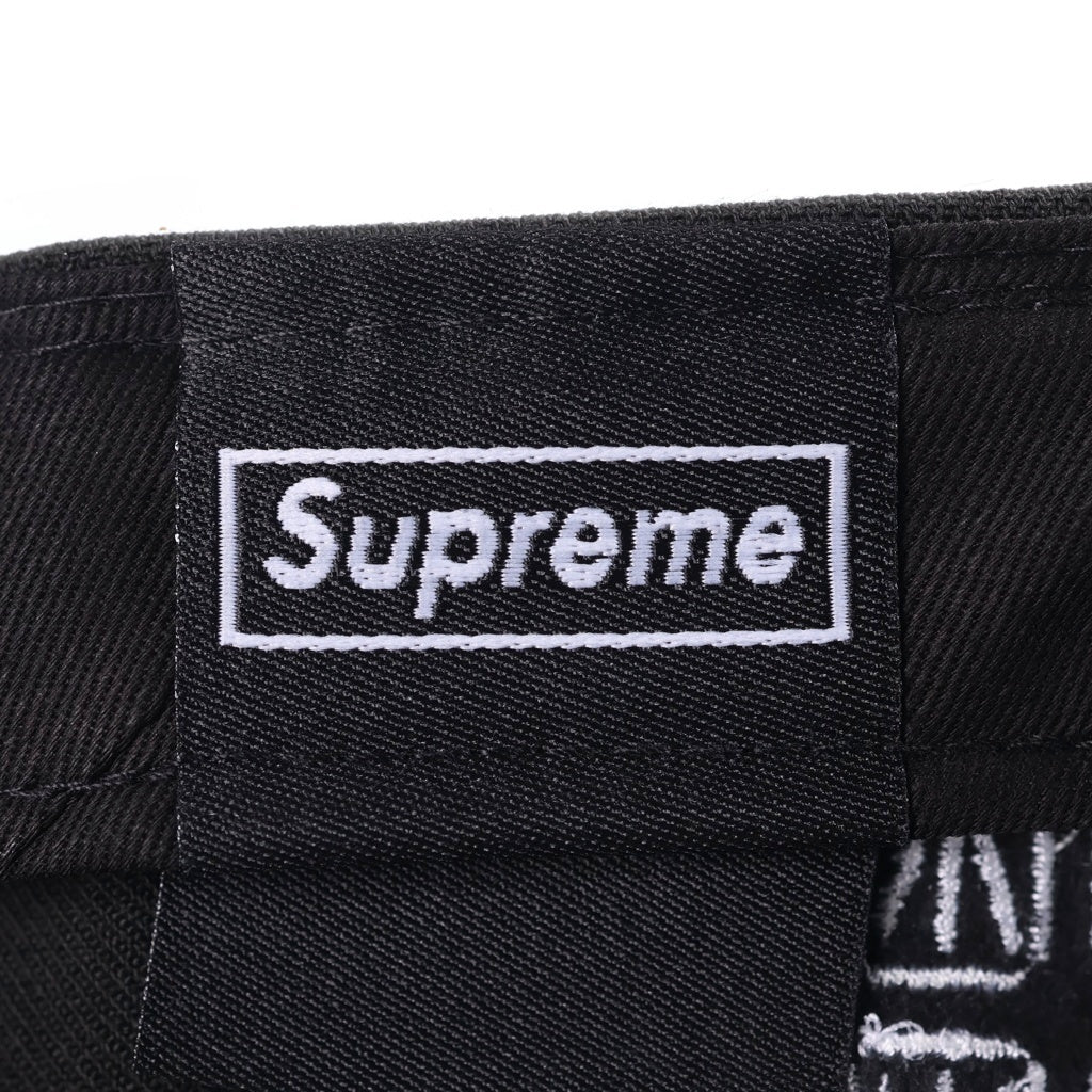 SUPREME(シュプリーム) 24ss New Era Sharpie Box Logo Cap ニューエラ シャーピー キャップ 帽子 ブラック