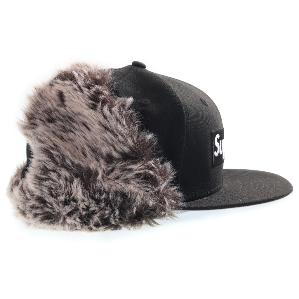 SUPREME(シュプリーム) 19AW New Era Earflap Cap ニューエラ イヤーフラップ フライトキャップ 帽子 ブラック
