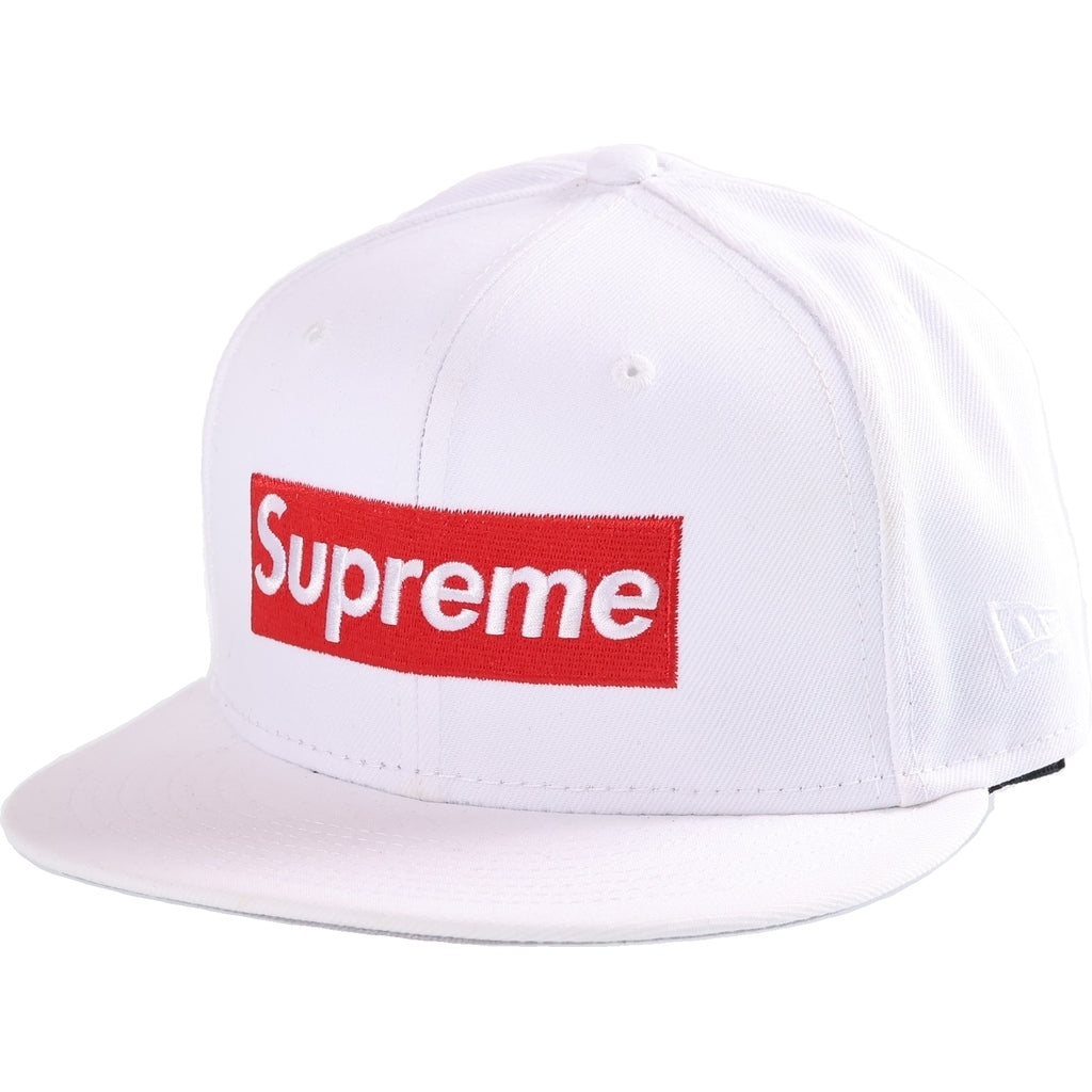 SUPREME(シュプリーム) 22AW×NEW ERA Money Box Logo Cap ニューエラ マネー ボックスロゴ キャップ 帽子 ホワイト