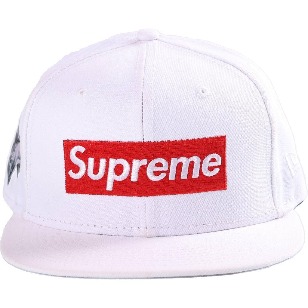 SUPREME(シュプリーム) 22AW×NEW ERA Money Box Logo Cap ニューエラ マネー ボックスロゴ キャップ 帽子 ホワイト