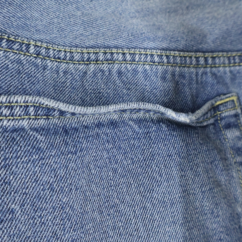 FEAR OF GOD ESSENTIALS(フィアオブゴッド エッセンシャルズ) DENIM PANTS ボタンフライ ストレート デニムパンツ ジーンズ インディゴ 130SU224140F