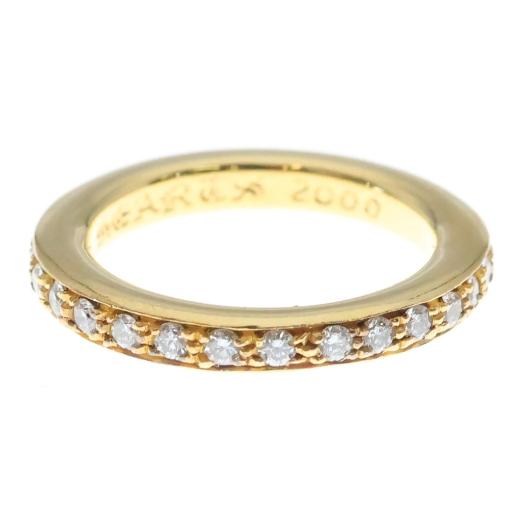 CHROME HEARTS(クロムハーツ) 22K NTFL PAVE DIA ノット トゥルー ファッキン ラブ アフターPAVEダイヤ リング ゴールド