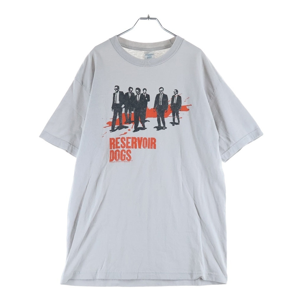 VINTAGE(ヴィンテージ) 90S Reservoir Dogs レザボア ドッグス プリント 半袖シャツ グレー