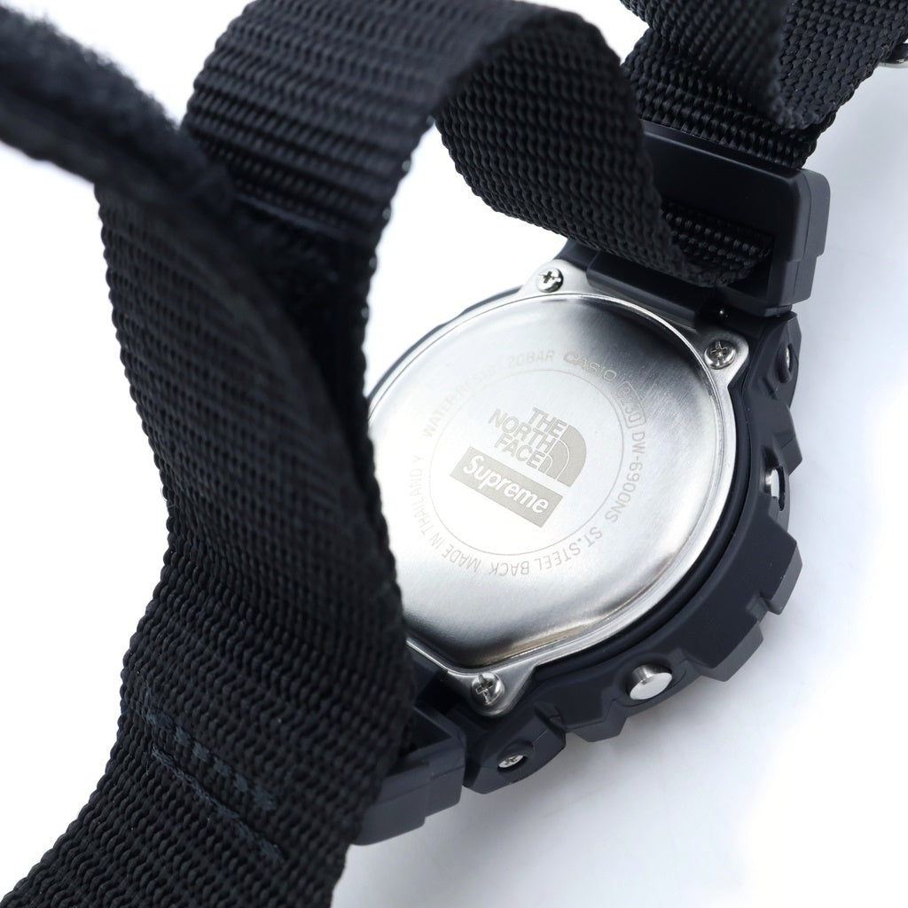 SUPREME(シュプリーム) xThe North Face G-SHOCK Watch NN32247I ザノースフェイス ジーショック ウォッチ ブラック