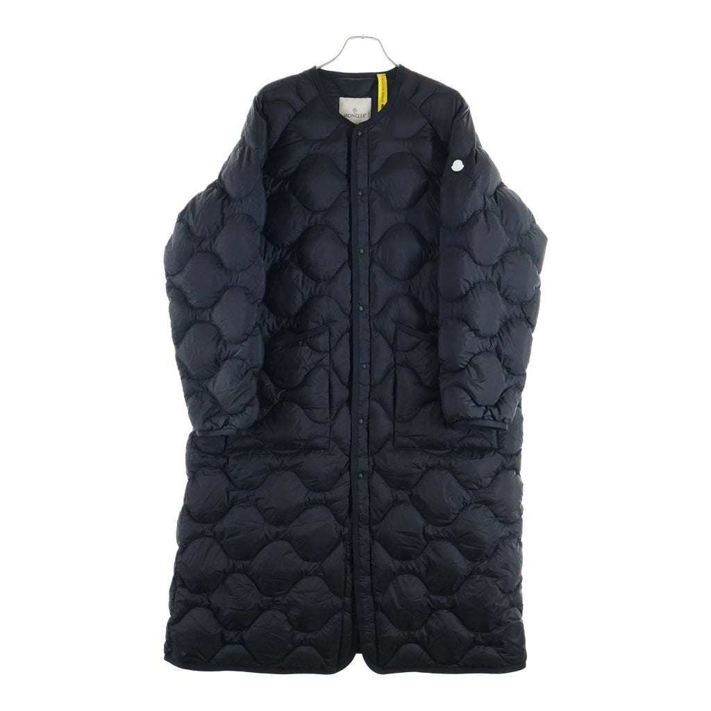 MONCLER(モンクレール) × HYKE NADELHORN GIUBBOTTO ナーデルホルン キルティング ロングダウンコート ジャケット ブラック H209K1C00001