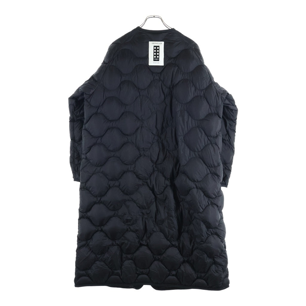 MONCLER(モンクレール) × HYKE NADELHORN GIUBBOTTO ナーデルホルン キルティング ロングダウンコート ジャケット ブラック H209K1C00001