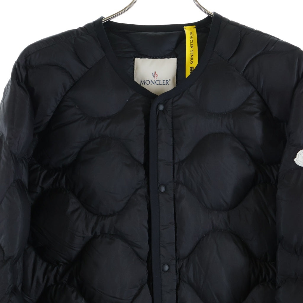 MONCLER(モンクレール) × HYKE NADELHORN GIUBBOTTO ナーデルホルン キルティング ロングダウンコート ジャケット ブラック H209K1C00001
