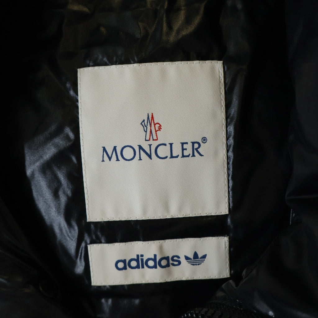 MONCLER(モンクレール) ×adidas BOZON VEST アディダス ダウンベスト ジャケット 0 カーキ ブラック
