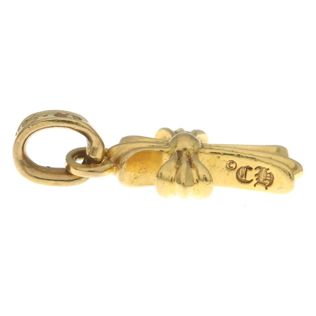 CHROME HEARTS(クロムハーツ) 22K CRS BBYFAT P/DIA ベイビーファットクロス PAVEダイヤ ペンダントトップ ゴールド BCA035