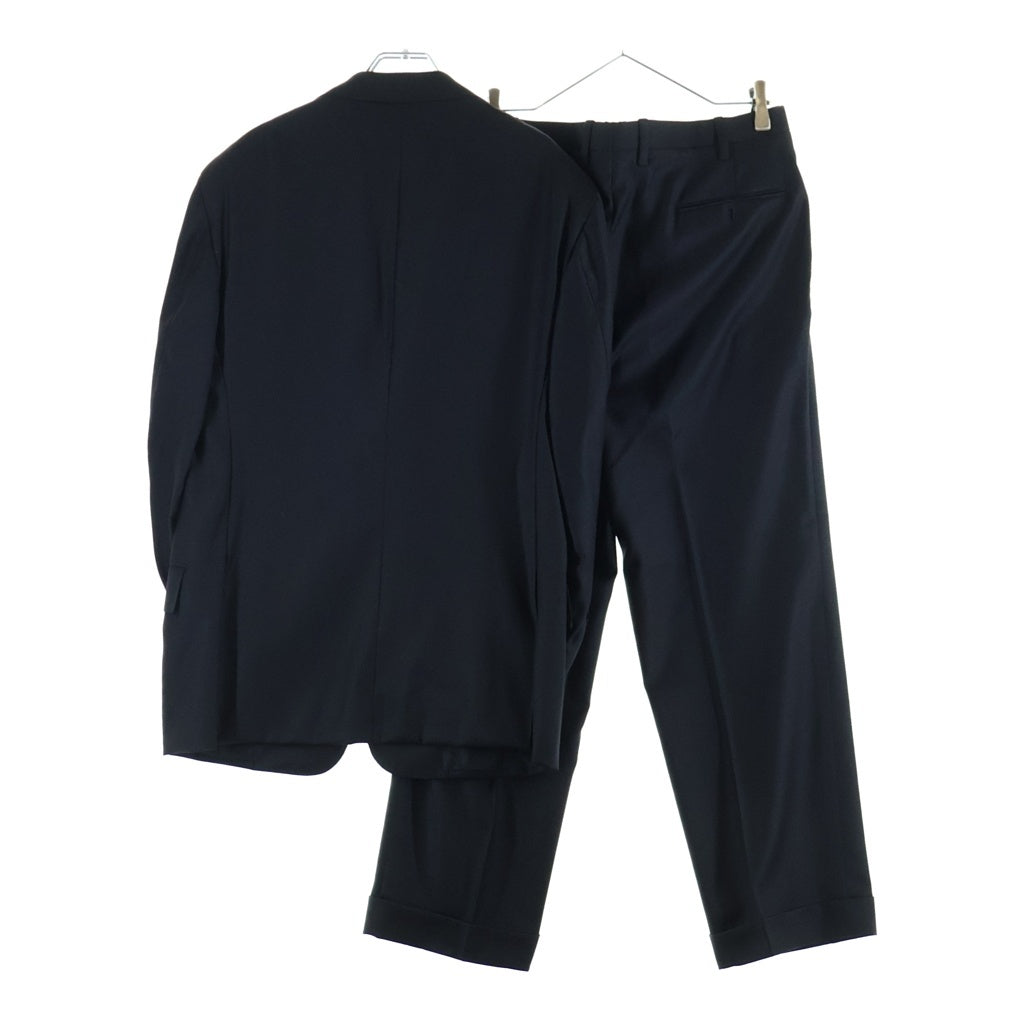 Kiton(キートン) 3B ウールテーラードジャケット セットアップスーツ ブラック