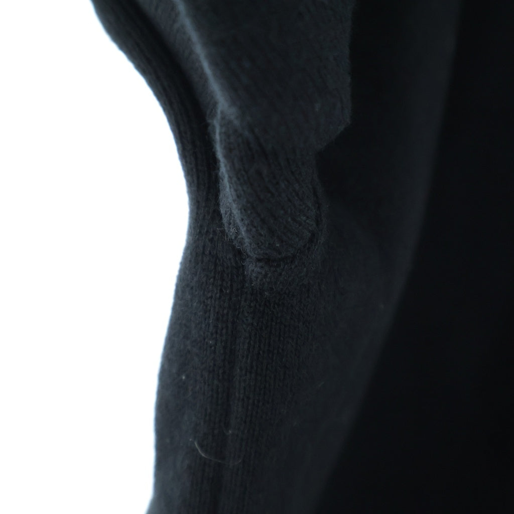 LOEWE(ロエベ) 24AW ANAGRAM POCKET SWEATER アナグラムロゴ クルーネック コットン ニット セーター ブラック H526Y14KDK