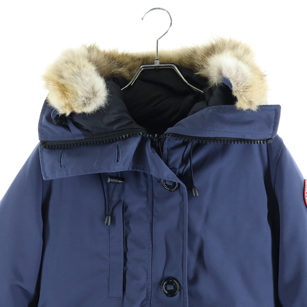 CANADA GOOSE(カナダグース) CHARLOTTE PARKA シャーロット パーカ ダウンジャケット ファー ブルー 2300JL レディース