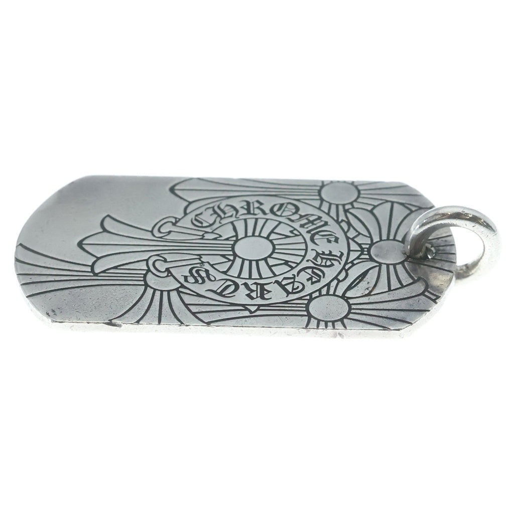 CHROME HEARTS(クロムハーツ) D TAG LRG GOD BLESS ラージ ゴッドブレス ドッグタグ ペンダントトップ シルバー