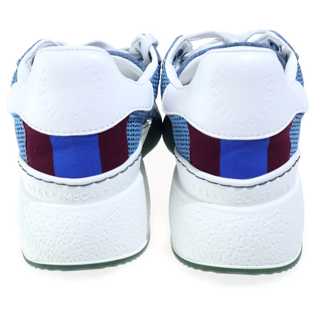 STELLA McCARTNEY(ステラマッカートニー) LOOP Square Mesh ループ スクエアメッシュ ローカット スニーカー デニム インディゴ レディース