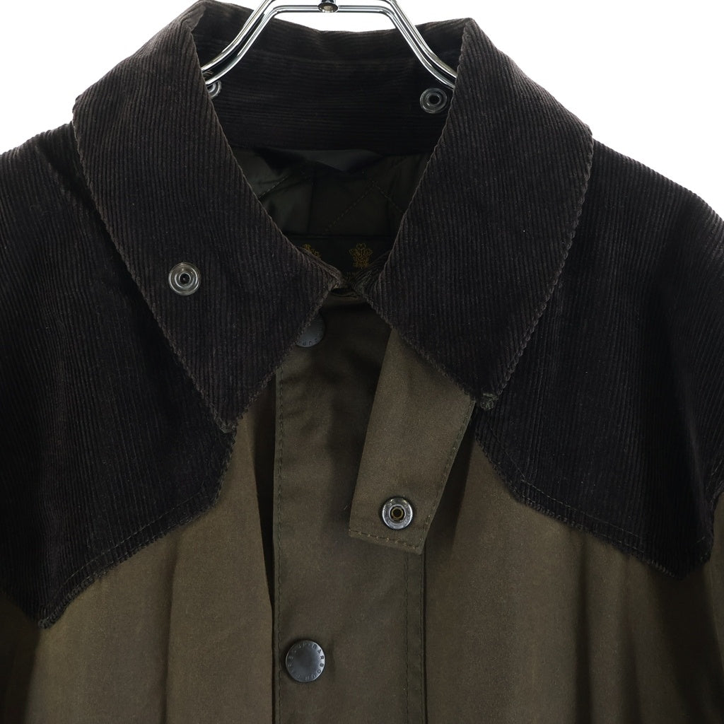 Barbour(バブアー) ビデイル エルボーパッチ コーディロイ切り替え ジャケット ブラウン MWX0392OL71