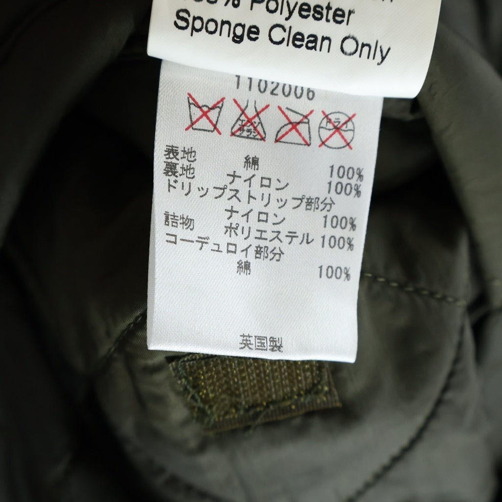 Barbour(バブアー) ビデイル エルボーパッチ コーディロイ切り替え ジャケット ブラウン MWX0392OL71