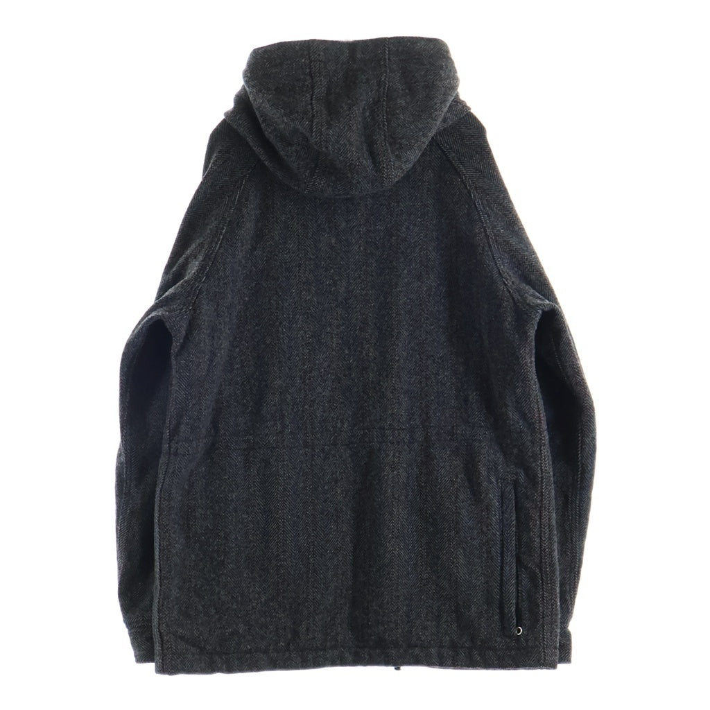WOOLRICH(ウールリッチ) ウールヘリンボーン マウンテンパーカー グレー