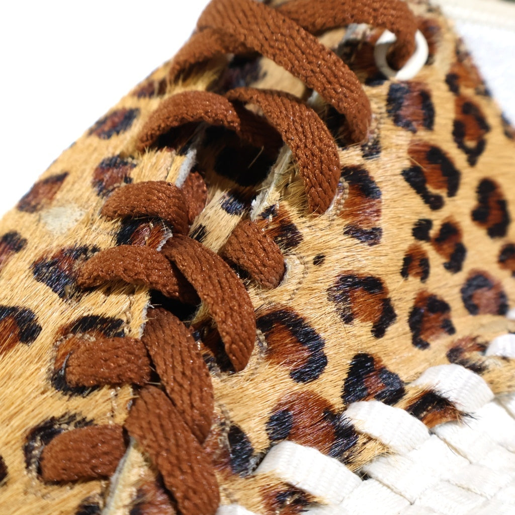NIKE(ナイキ) 【観賞用 2011年製】AIR FOOTSCAPE WOVEN CHUKKA LEOPARD エアフットケープ ウーブン チャッカ PRM レオパード ローカットスニーカー ブラウン US9/27.0cm 446337-200