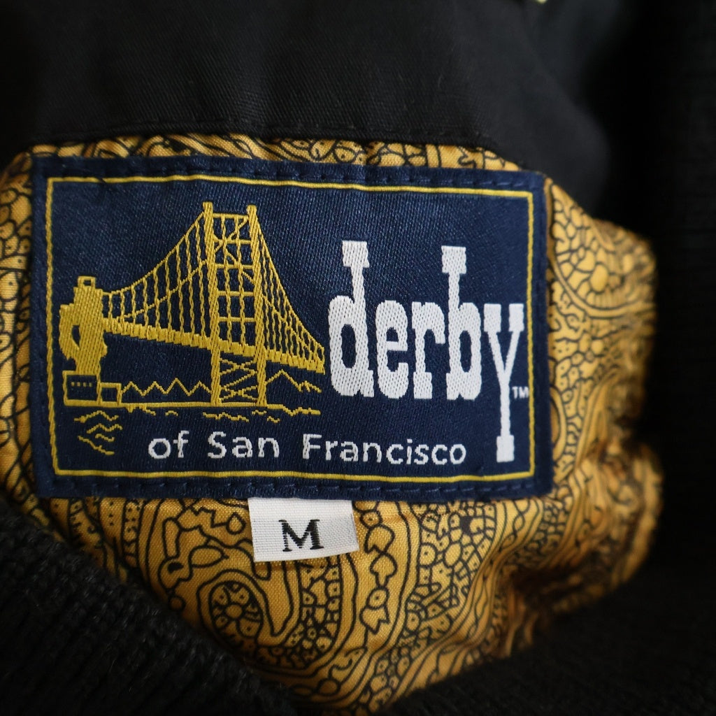 DERBY OF SANFRANCISCO(ダービーオブサンフランシスコ) Style 302 Black and Gold Vest ブラック ゴールド ベスト